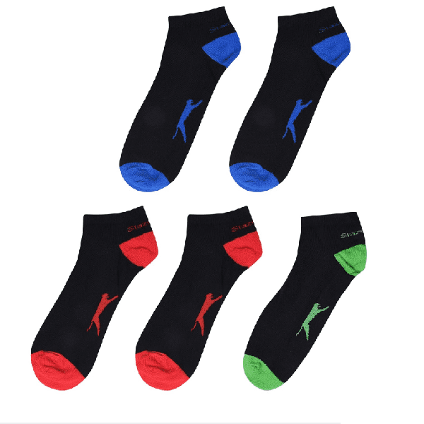 Slazenger Ankle / Trainer Coloured Socks (Various Colours available)