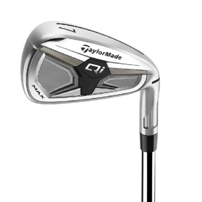 TaylorMade Qi Max Steel Shaft 5-SW Irons (Regular Flex)