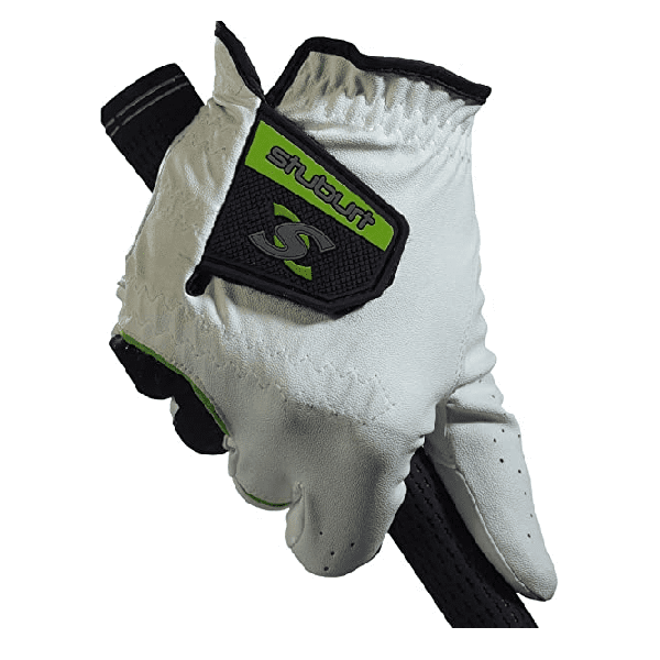 Stuburt Mens All Weather Golf Glove White/Black (Left Hand)