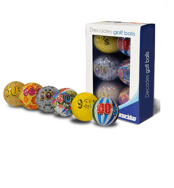 Decades Golf Balls (Pack of 6)