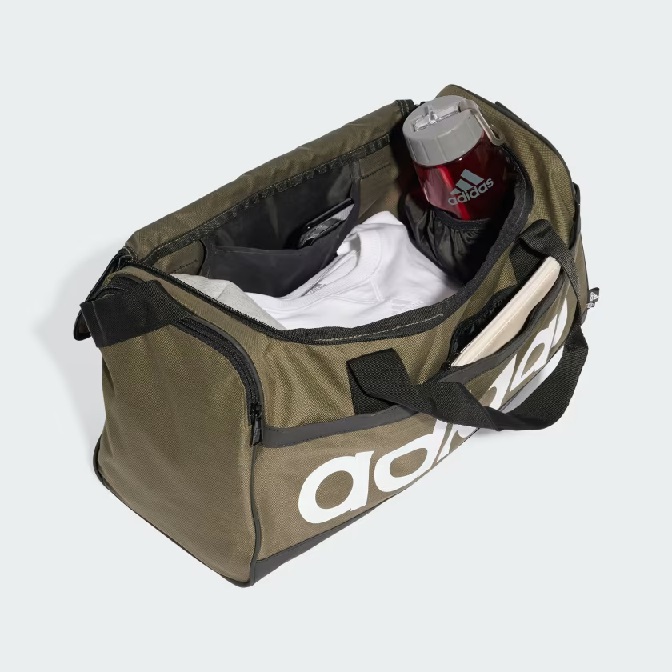 Adidas Essentials Duffle - Brown (HR5354) - Image 2