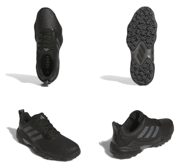 Adidas Code Chaos Mens Spikeless Golf Shoes (JQ7727) - Image 2