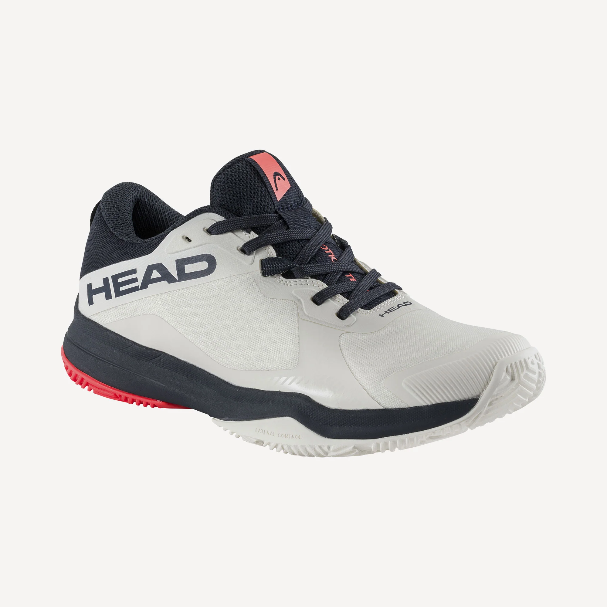 HEAD Motion Team Mens Padel Shoes (White/Blue) - Image 4