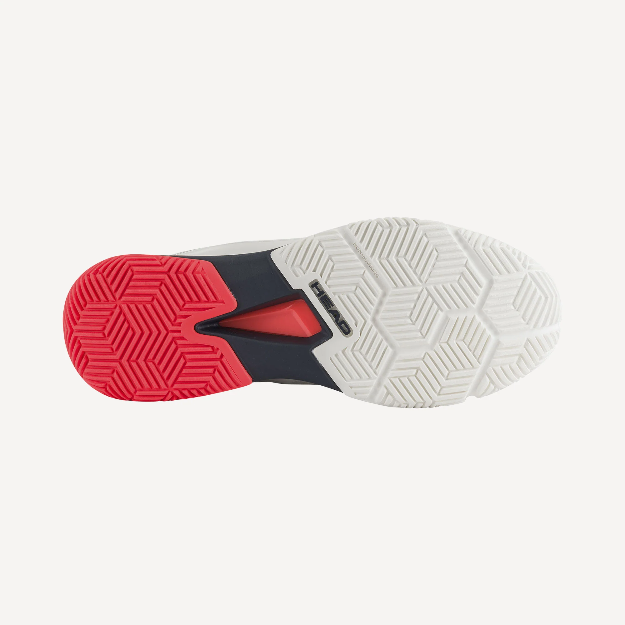 HEAD Motion Team Mens Padel Shoes (White/Blue) - Image 3