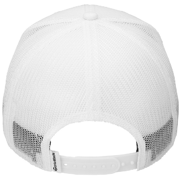 TaylorMade 24 Retro Trucker Hat - White - Image 2