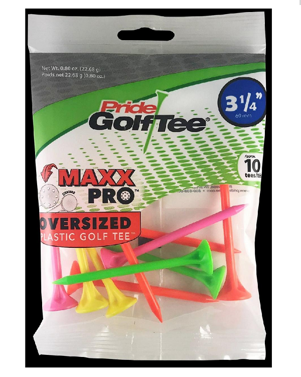 Pride Pts Maxx Pro Tees (Pack of 10) - 83mm